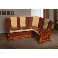 М"який куток розкл.Візит 175*130(родео02+01)горіх