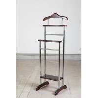 Плечики Металік, темний горіх---