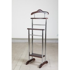 Плечики Металік, темний горіх---