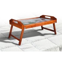 Столик для сніданку,скло тюльпани, колір яблуня---