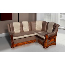 М"який куток Візит 175*130(Brown+Beige) горіх