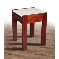 Табурет Слайдер, горіх/крем