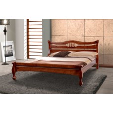 Ліжко Дінара 1800*2000, горіх  темний