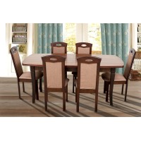 Стіл обідній Квартет (1800+500)*900 горіх темн.