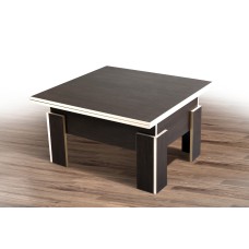 Стіл-трансформер Дельта, венге (кромка молочна)---