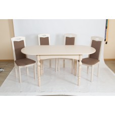 Стіл обідній Поло (1080+320)*730, беж.---