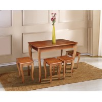 Стіл обідній СМАРТ 1000*600, БУК/горіх---