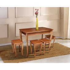 Стіл обідній СМАРТ 1000*600, БУК/горіх---