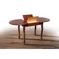 Стіл обідній Фараон (110+40)/70, темн. горіх