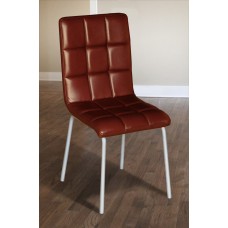 Стілець Аманда (шкірзам коричн)---