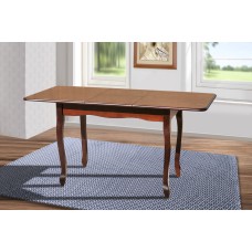 Стіл обідній Лідер (110+40)/70, темн.горіх