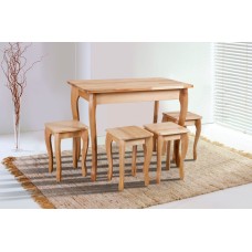 Стіл обідній СМАРТ 1000*600, ВІЛЬХА/натуральний