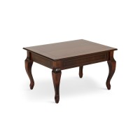 Стіл журнальн Вега (без стекла), горіх темн.
