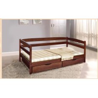 Ліжко Єва, ящ. 900*1900, венге