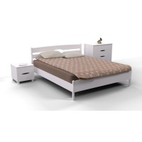 Ліжко Лікерія-Люкс з ящик.  900*2000 біла