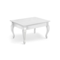 Стіл журнальн Вега (без стекла), білий