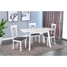 Стіл обідній Джаз (1090+300)*740, білий