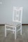 Стілець Юля тверд.спинка (білий/Каппадокия 2602)