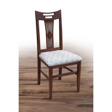 Стілець Юля тверд.спинка (білий/Каппадокия 2602)