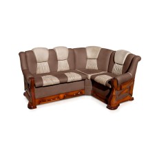М"який куток Каприз 175*130 (Brown+Beige) горіх
