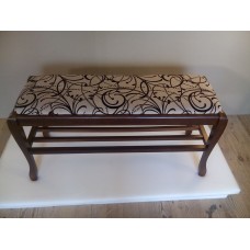 Банкетка з полкою Сієста New 1100, біла/Німфа 1а