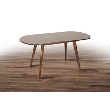 Стіл обідній Патрік (1290+340)*810, горіх темн.