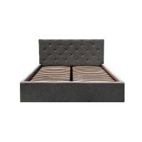 Ліжко Атланта 1600*2000 с п/м Аляска 05 сер