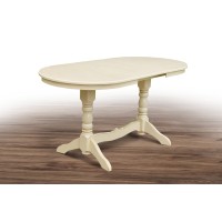 Стіл Говерла-2 розкл (120+40)/80,сл. кістка патина