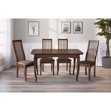 Стіл обідній Соренто (1300+400)*780, горіх темн.