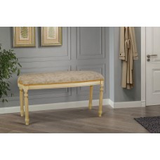 Банкетка 900 Сицилія, слонова кістка+золот патина