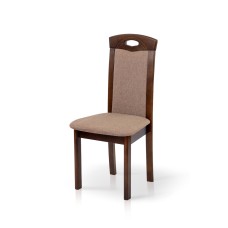 Стілець Честер, горіх темн/коричнева ткан
