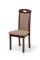 Стілець Честер, горіх темн/коричнева ткан