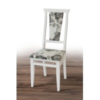 Стілець обідній Чумак, білий/Виола 21