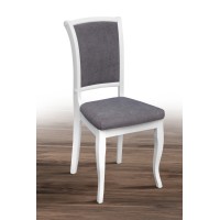 Стілець Маріо, білий/Alyaska 05 Shark