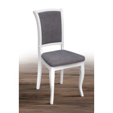 Стілець Маріо, білий/Alyaska 05 Shark