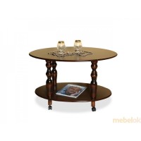 Стіл журнальн Прадо (920*600*570), горіх темн.
