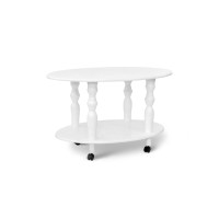Стіл журнальн Прадо (920*600*570), білий