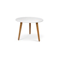 Стіл журнальн Ерік, білий/ясен