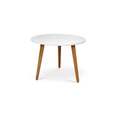 Стіл журнальн Ерік, білий/ясен