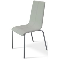 Стілець обідній Келлі зі строчкою, (білий)---