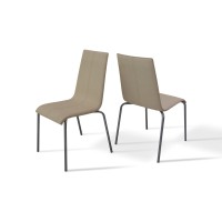 Стілець обідній Келлі зі строчкою, (молочн)---