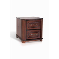 Тумба Феліція, темн горіх з патиною