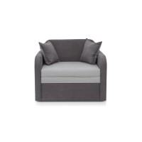 Диван Карлсон 1,3 (Аляска 97/08) сірий/світл-сірий