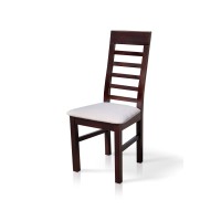 Стілець обідній Лідер т.горіх/Джерси 02---