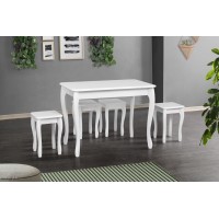 Стіл обідній СМАРТ 1000*600, ВІЛЬХА/білий матов