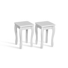 Табурет обідній СМАРТ, ВІЛЬХА/білий матов