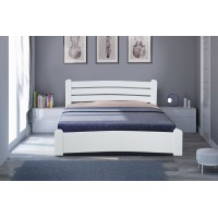 Ліжко Сабріна 1600*2000, вільха/біла---