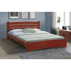 Ліжко Сабріна 1600*2000, вільха/горіх---