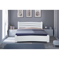 Ліжко Сабріна 1400*2000, вільха/біла---