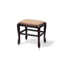 Банкетка Сієста 490, т.горіх/бежева тканина